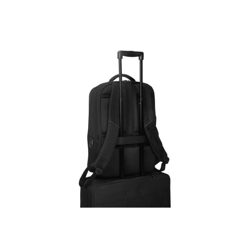 DICOTA Five – 15-17.3in batoh na notebook – čierny / 900d recyklovaný PET polyester