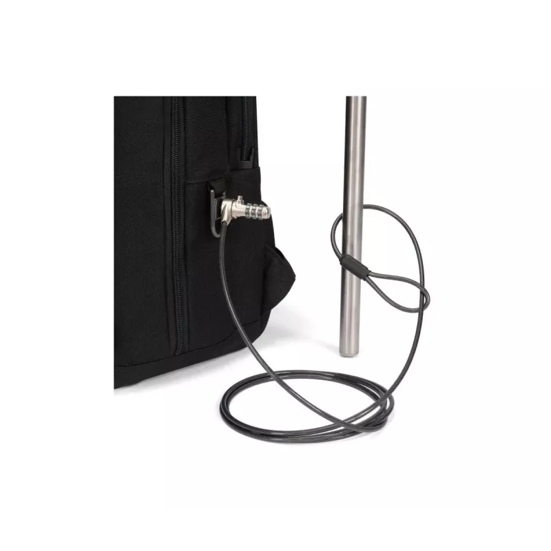 DICOTA Five – 15-17.3in batoh na notebook – čierny / 900d recyklovaný PET polyester