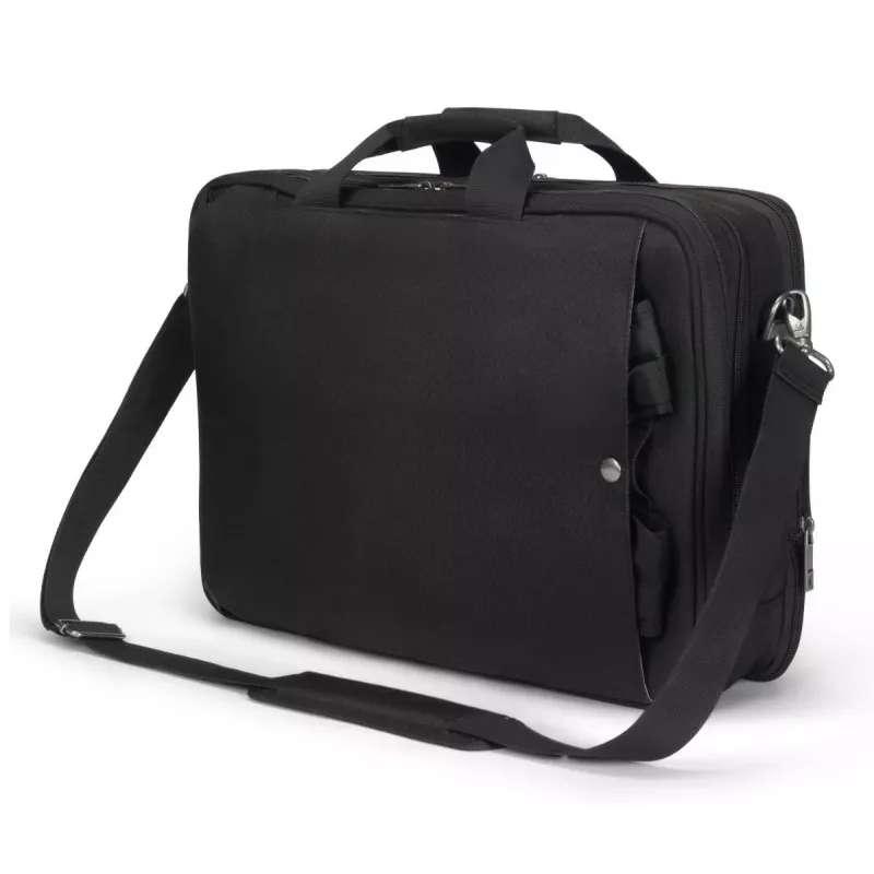 DICOTA Top Traveller Dual Five - 14-16 palcová taška na notebook - čierna / 900d recyklovaný PET polyester
