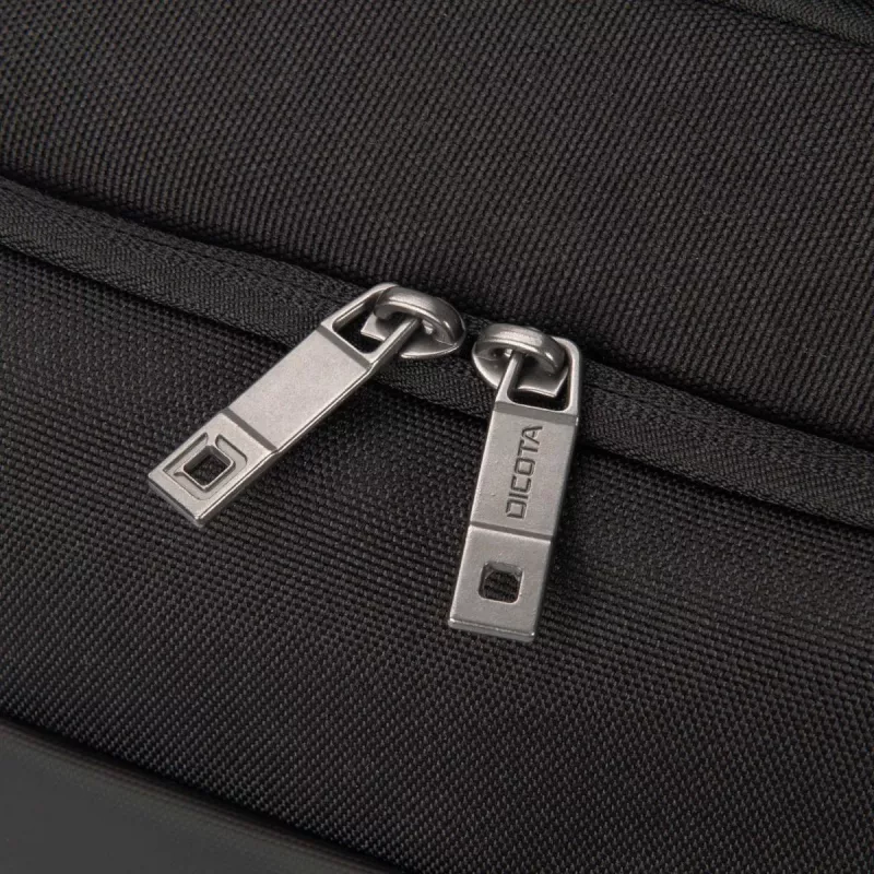 DICOTA Top Traveller Dual Five - 14-16 palcová taška na notebook - čierna / 900d recyklovaný PET polyester