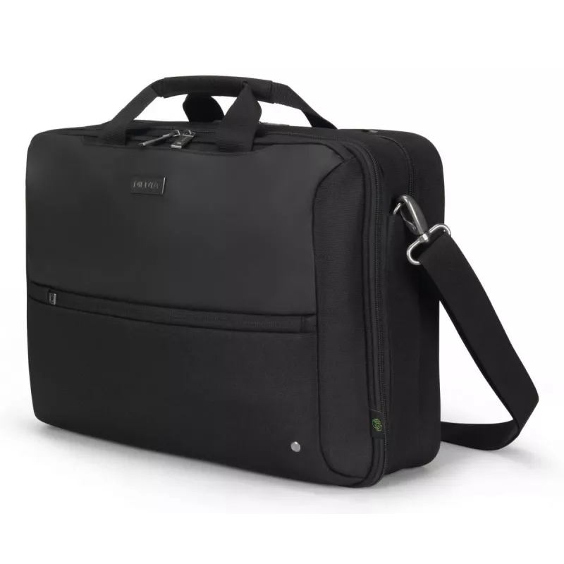 DICOTA Top Traveller Dual Five - 14-16 palcová taška na notebook - čierna / 900d recyklovaný PET polyester