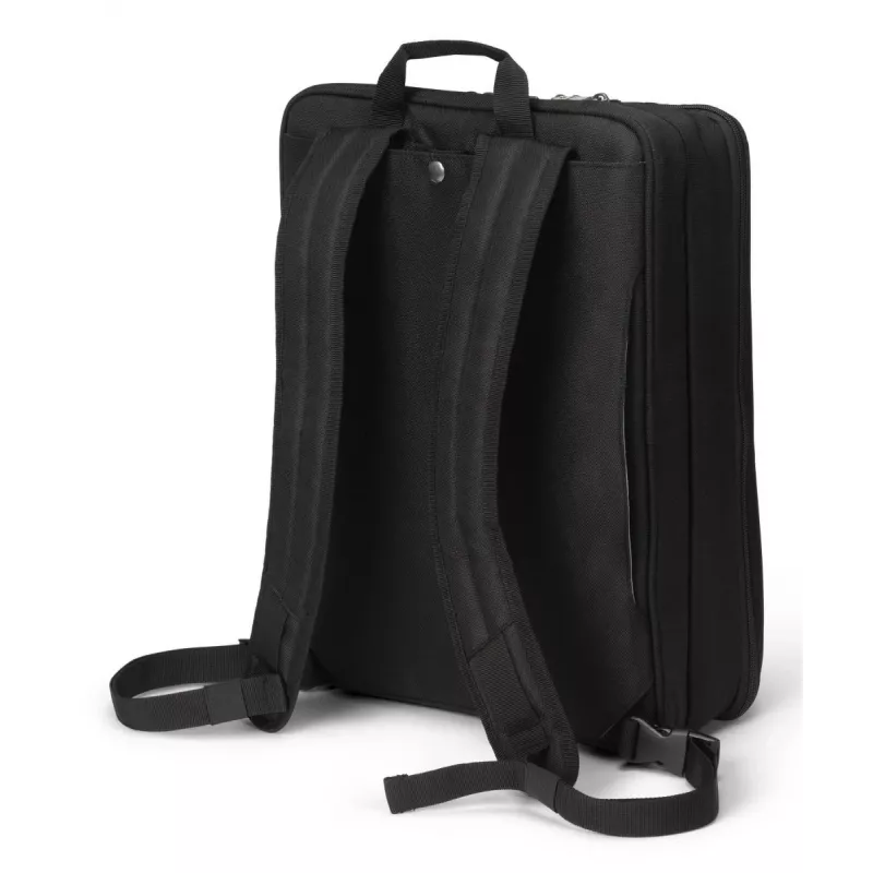 DICOTA Top Traveller Dual Five - 14-16 palcová taška na notebook - čierna / 900d recyklovaný PET polyester