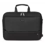 DICOTA Top Traveller Five - 12-14 palcová taška na notebook - čierna / 900d recyklovaný PET polyester