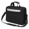 DICOTA Top Traveller Five - 12-14 palcová taška na notebook - čierna / 900d recyklovaný PET polyester