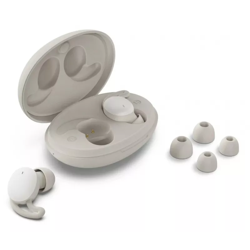 Hama Spirit Calm Headset True Wireless Stereo (TWS) In-Ear hovory/hudba Bluetooth béžová, biela