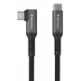 GENESIS NVC-2218 USB kábel USB 3.2 Gen 2 (3.1 Gen 2) 3 m USB C čierny, sivý