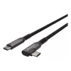 GENESIS NVC-2218 USB kábel USB 3.2 Gen 2 (3.1 Gen 2) 3 m USB C čierny, sivý