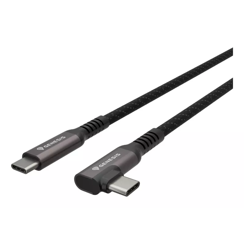 GENESIS NVC-2219 USB kábel USB 3.2 Gen 2 (3.1 Gen 2) 5 m USB C čierny, sivý