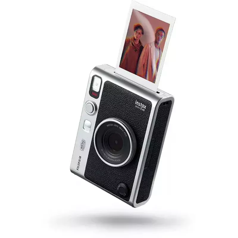 Fotoaparát Fujifilm Instax mini Evo 1/5 palca 2560 x 1920 pixelov 62 x 46 mm CMOS čierny