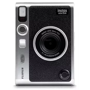 Fotoaparát Fujifilm Instax mini Evo 1/5 palca 2560 x 1920 pixelov 62 x 46 mm CMOS čierny
