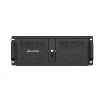 Rack skriňa Lanberg SC01-5204-12B 4U čierna 5 ventilátorov