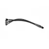 Rack skriňa Lanberg SC01-5204-12B 4U čierna 5 ventilátorov