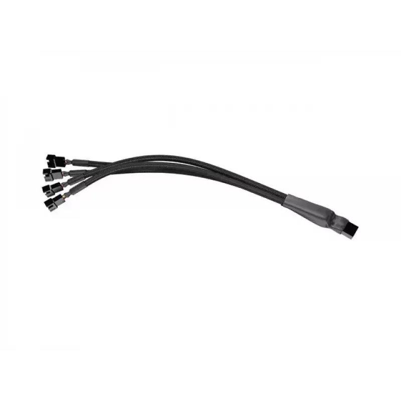 Rack skriňa Lanberg SC01-5204-12B 4U čierna 5 ventilátorov