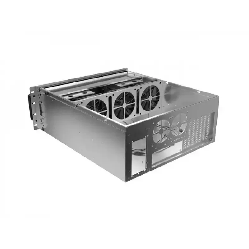 Rack skriňa Lanberg SC01-5204-12B 4U čierna 5 ventilátorov