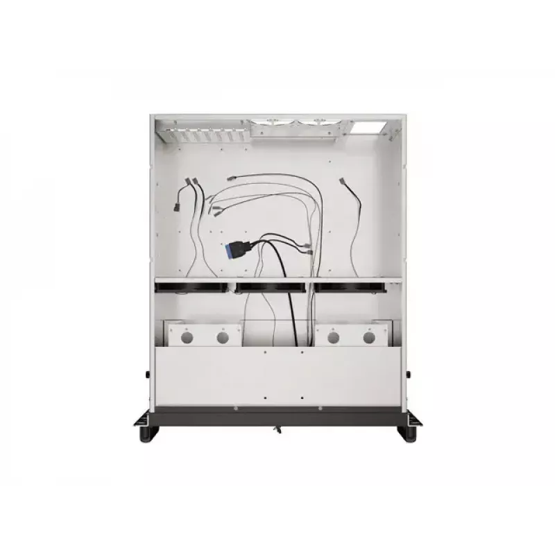 Rack skriňa Lanberg SC01-5204-12B 4U čierna 5 ventilátorov