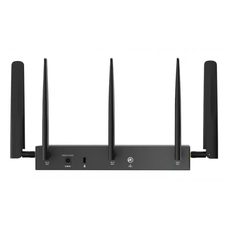 TP-Link ER706WP-4G Wireless Router Gigabit Ethernet Dual-Band (2,4 GHz / 5 GHz) čierny