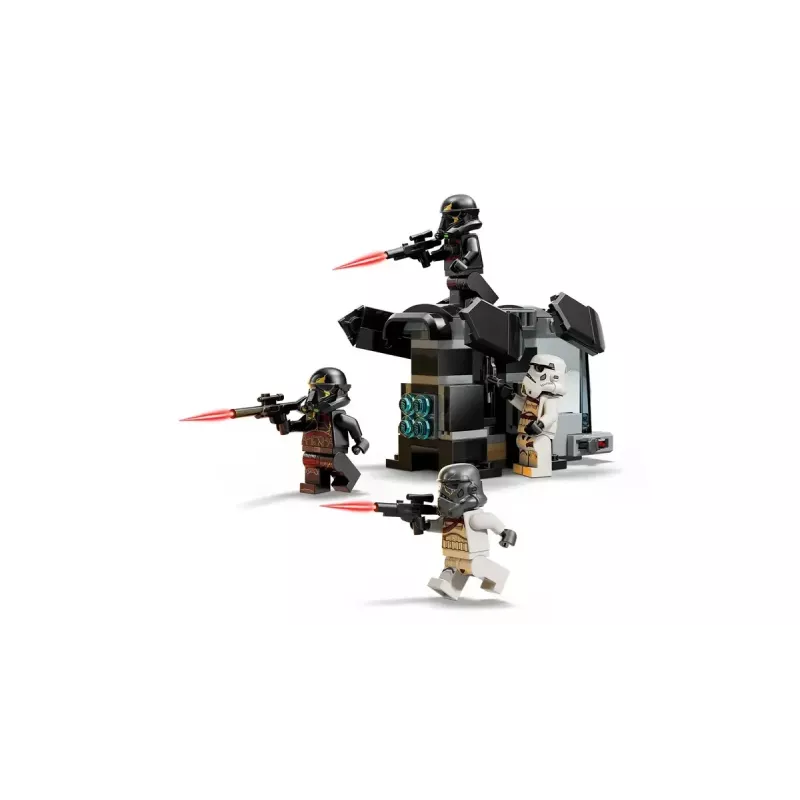 Stavebná hračka LEGO Star Wars sada 75412 Death Trooper Night Trooper, 119 dielov, 4 minifigúrky, 60×90×70 mm model