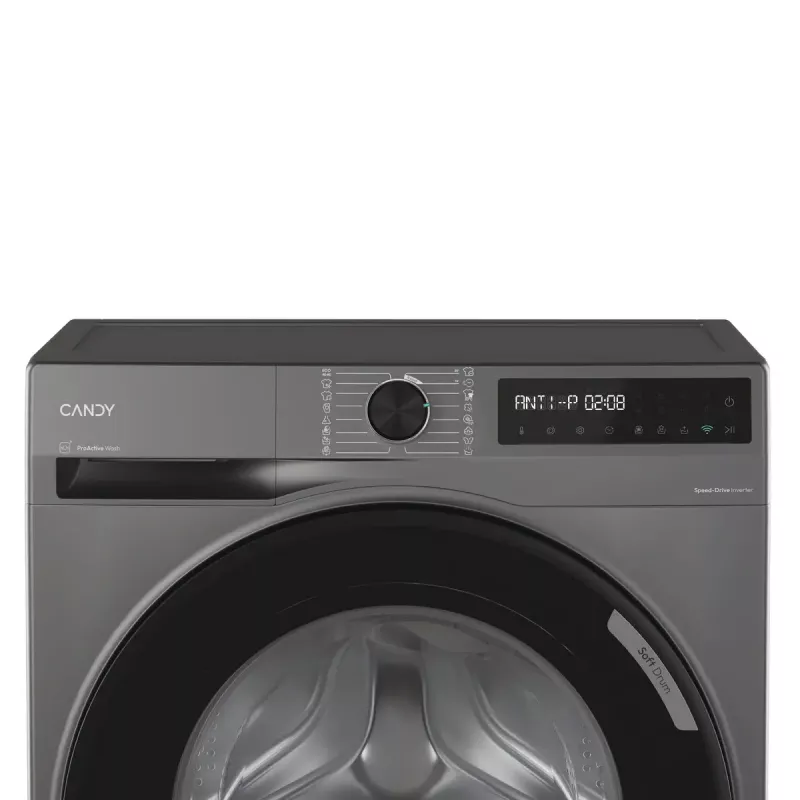 Candy BR 47SBL8G-S práčka s predným plnením 7 kg 1400 ot/min sivá