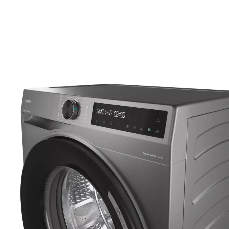 Candy BR 47SBL8G-S práčka s predným plnením 7 kg 1400 ot/min sivá