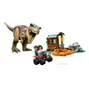 LEGO dinosaurová stavebnica T. rex River Escape 76975 — 199 dielov, 2 minifigúrky, vek 5+
