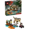 LEGO dinosaurová stavebnica T. rex River Escape 76975 — 199 dielov, 2 minifigúrky, vek 5+