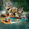 LEGO dinosaurová stavebnica T. rex River Escape 76975 — 199 dielov, 2 minifigúrky, vek 5+