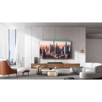 TCL S S55H Class 2.1-kanálový soundbar s Dolby Atmos, bezdrôtovým subwooferom a Bluetooth streamovaním hudby