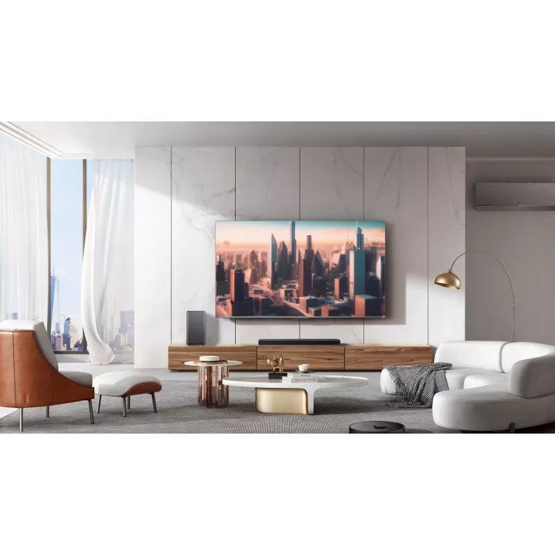 TCL S S55H Class 2.1-kanálový soundbar s Dolby Atmos, bezdrôtovým subwooferom a Bluetooth streamovaním hudby