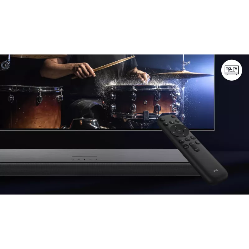 TCL S S55H Class 2.1-kanálový soundbar s Dolby Atmos, bezdrôtovým subwooferom a Bluetooth streamovaním hudby