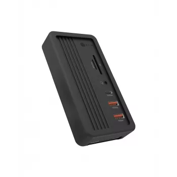 ICY BOX IB-DK4072M-CU31 USB 3.2 Gen 2 (3.1 Gen 1) Type-C čierna