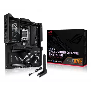 Základná doska ASUS ROG CROSSHAIR X870E EXTREME — AMD X870E, socket AM5, Extended ATX, DDR5, 4 DIMM, Wi‑Fi 7, 5 Gb LAN, 5x M.2