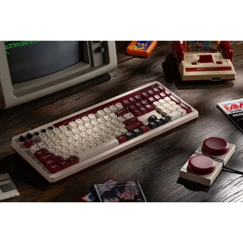 Mechanická klávesnica 8Bitdo RET00493 RGB podsvietenie kompaktná