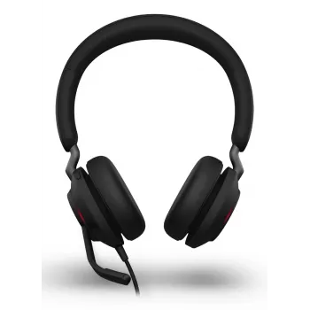 Jabra Evolve2 40 SE headset káblový hlavový most hovory/hudba USB Type-C / USB Type-A čierny