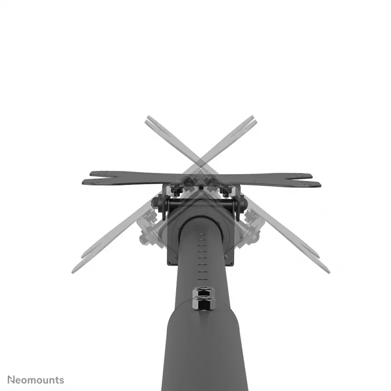 Stropný držiak Neomounts CL35-340BL12 maximálna hmotnosť 50 kg pre 23–42