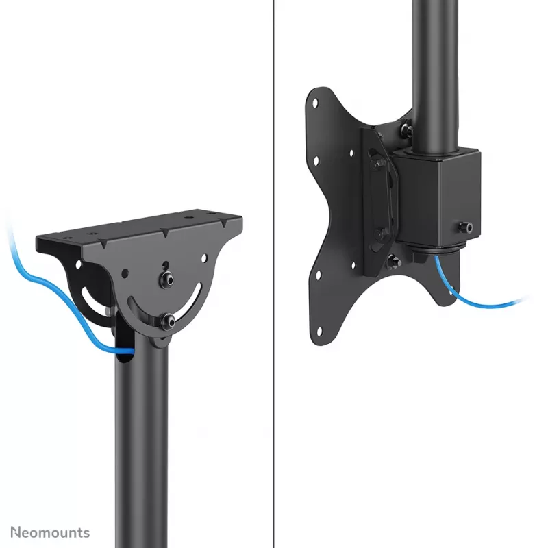 Stropný držiak Neomounts CL35-340BL12 maximálna hmotnosť 50 kg pre 23–42