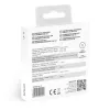 Bezdrôtová interiérová nabíjačka pre mobilné telefóny SAVIO LA-11, Qi 1.2, 15 W, biela, 55×55×5 mm
