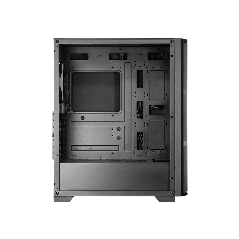 Chieftec AS-02B-OP počítačová skriňa Midi Tower čierna