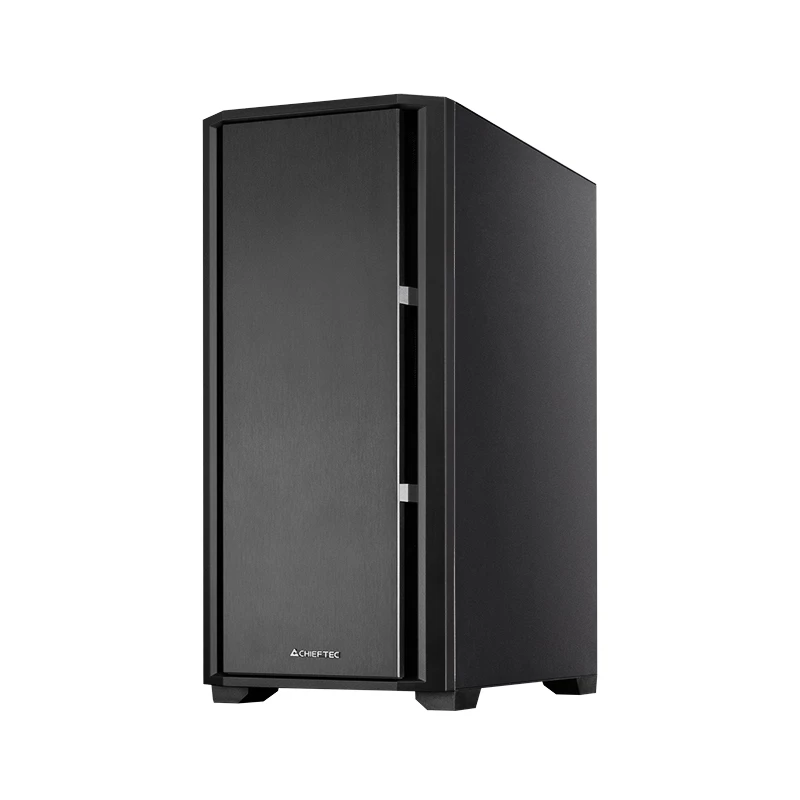 Chieftec AS-02B-TG-OP počítačová skriňa Midi Tower čierna