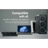 ITEC i-tec USB-C KVM Dock PRO pre tri hostiteľské zariadenia, Dual-Video, 2x Power Delivery (max. 92W), USB 3.2, 10 Gbit/s, Gigabit Ethernet
