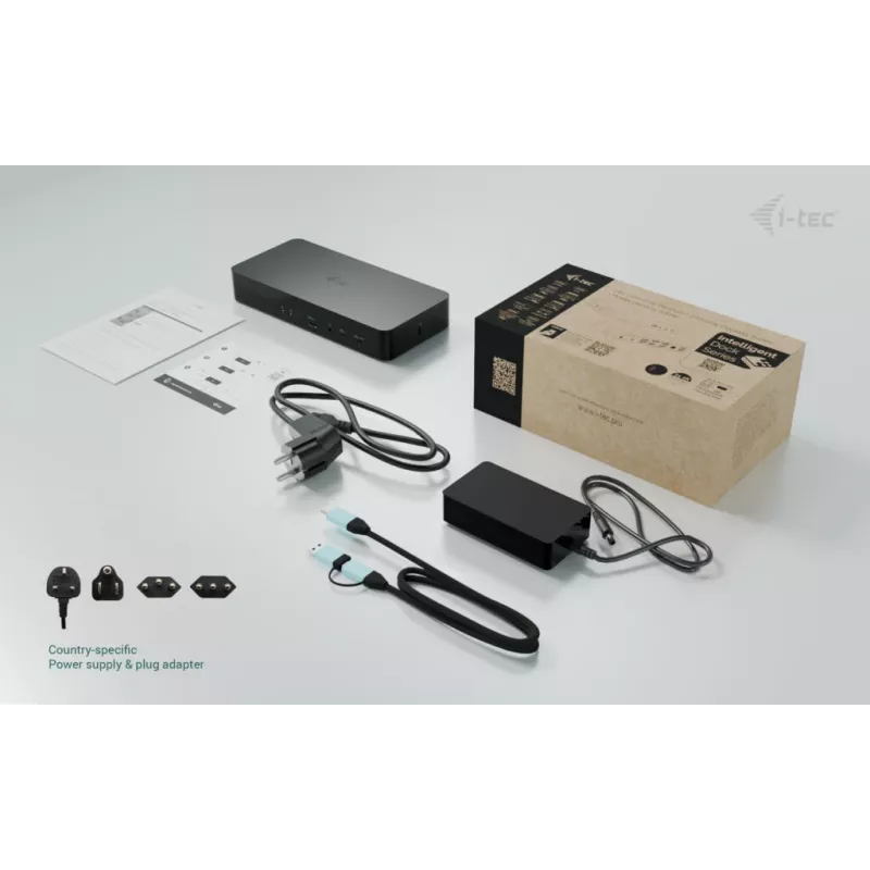 Dokovacia stanica i-tec CAINTGDUAL4KDOCPD Dual Display Power Delivery 100W