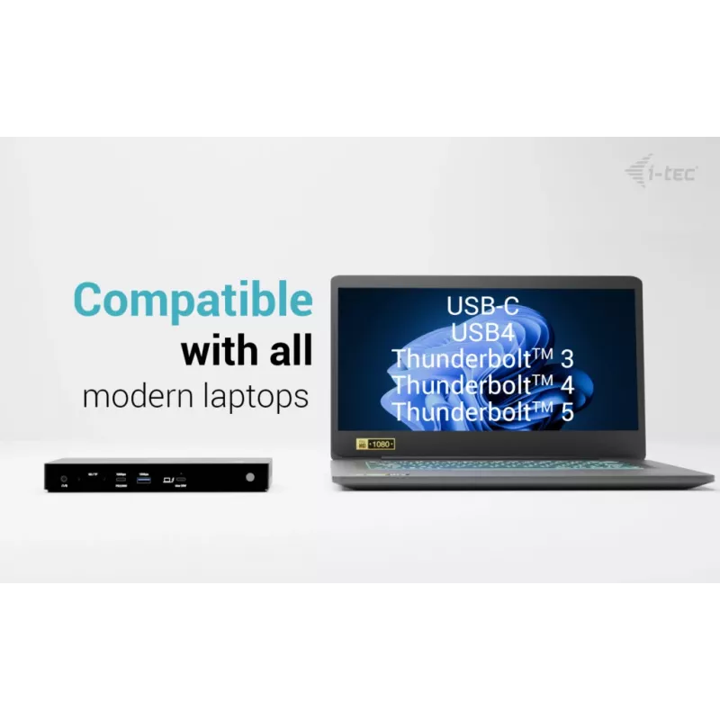 i-tec Thunderbolt4 Triple Display dokovacia stanica + Power Delivery 96W