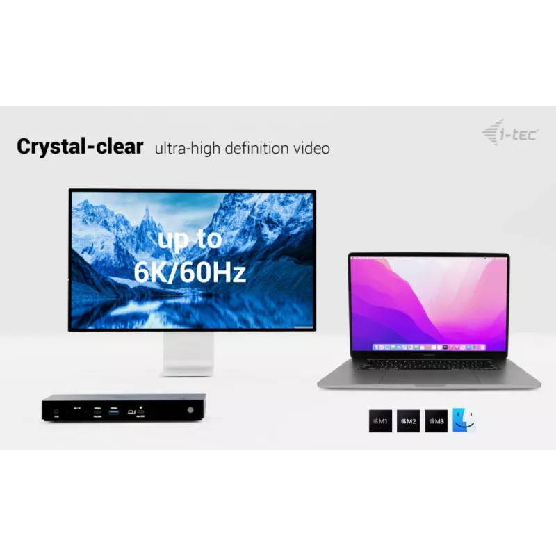 i-tec Thunderbolt4 Triple Display dokovacia stanica + Power Delivery 96W