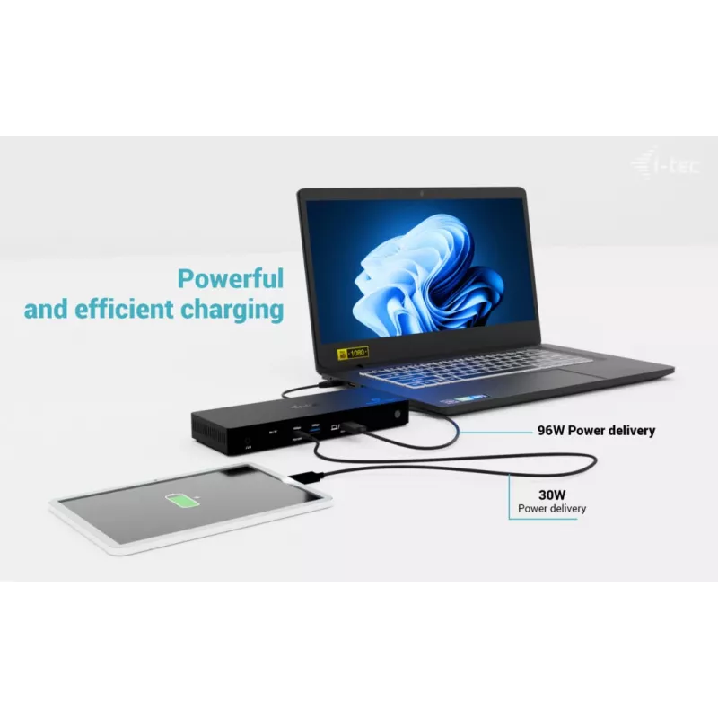 i-tec Thunderbolt4 Triple Display dokovacia stanica + Power Delivery 96W