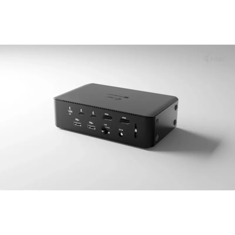 i-tec Thunderbolt5 Quattro Display dokovacia stanica, 5x USB, 2,5 GLAN + Power Delivery 140W