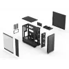 PC skriňa Fractal Design Epoch čierna TG RGB Light Tint Midi Tower čierna