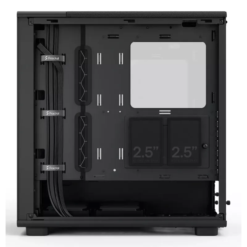 PC skriňa Fractal Design Epoch čierna TG RGB Light Tint Midi Tower čierna