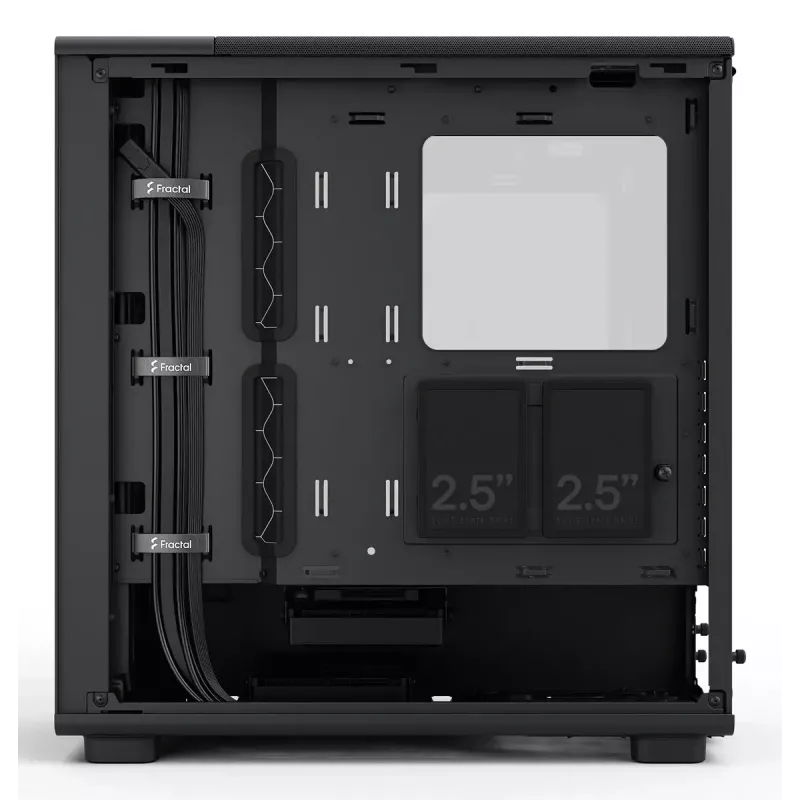 PC skriňa Fractal Design Epoch čierna TG RGB Light Tint Midi Tower čierna