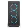 PC skriňa Fractal Design Epoch čierna TG RGB Light Tint Midi Tower čierna