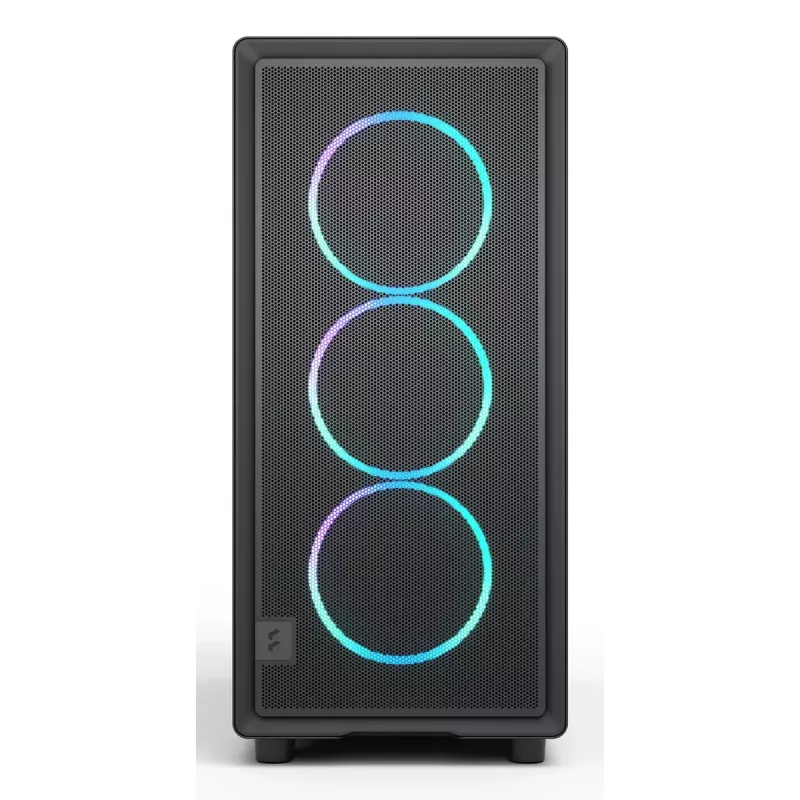 PC skriňa Fractal Design Epoch čierna TG RGB Light Tint Midi Tower čierna