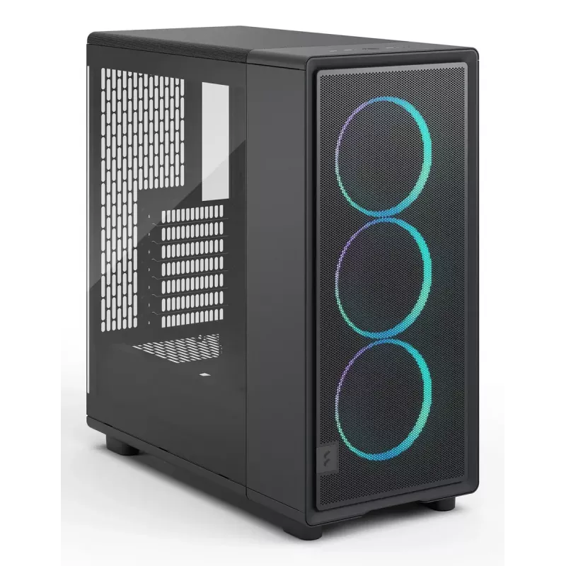 PC skriňa Fractal Design Epoch čierna TG RGB Light Tint Midi Tower čierna